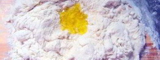 итальянская пасхальная коса с начинкой. Шаг 3