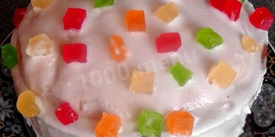 Кулич бездрожжевой