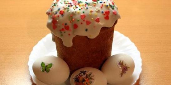 Кулич на сливках