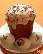 Кулич на сливках