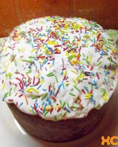 Кулич на сухих дрожжах