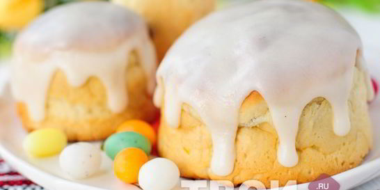 Кулич на желтках