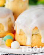 Кулич на желтках