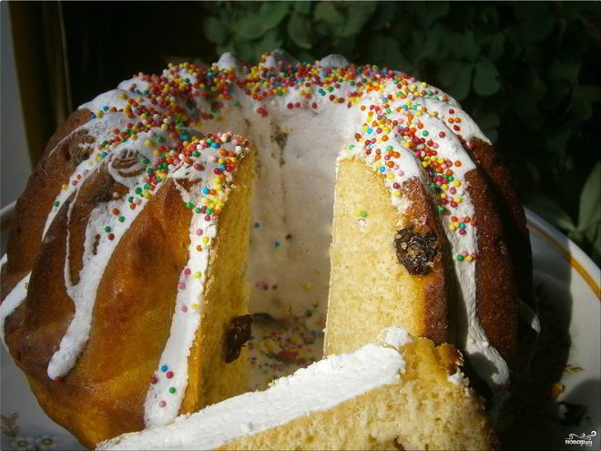 Рецепт кулича настоящего