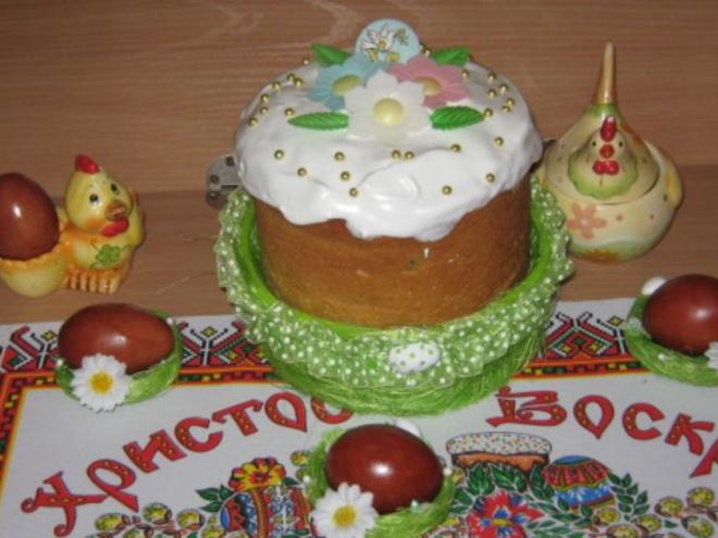 Рецепт кулича с апельсиновой цедрой и вяленой клюквой