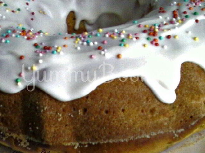 Рецепт кулича с белой шоколадной глазурью