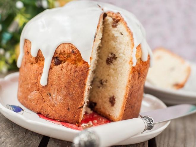 Рецепт кулича с изюмом в хлебопечке