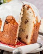 Кулич с изюмом в хлебопечке