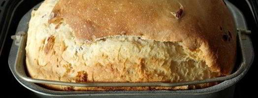 кулич с вяленой клюквой в хлебопечке. Шаг 6