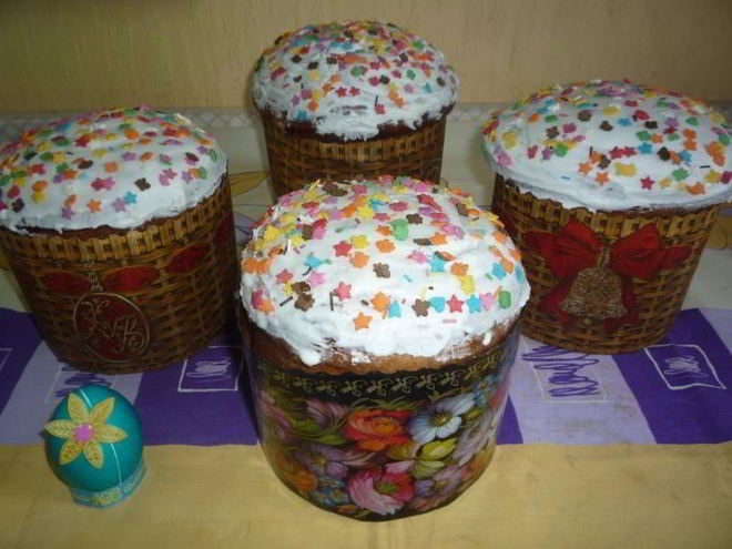 Рецепт кулича сдобного пасхального с изюмом