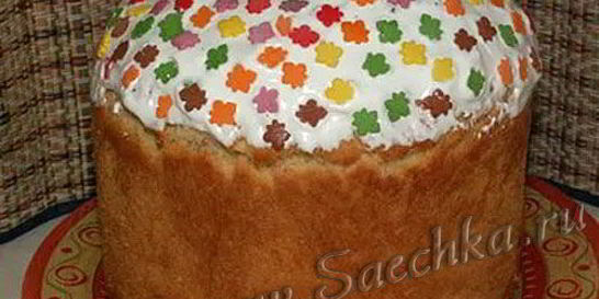 Кулич в мультиварке