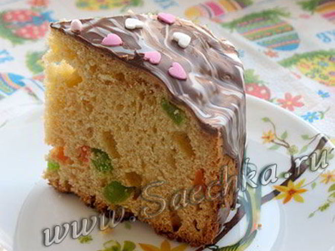 Рецепт кулича