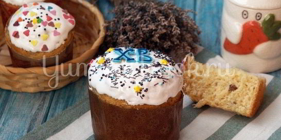 Куличи из Александрийского теста