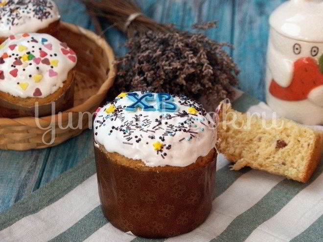 Рецепт куличей из александрийского теста