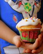 Куличи с апельсиновой цедрой и вяленой клюквой