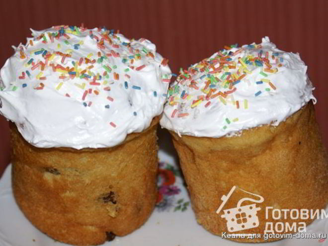 Рецепт куличей сдобных