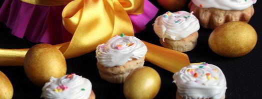 куличики пасхальный букет. Шаг 12