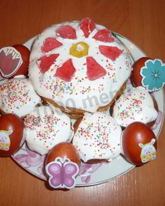 Нежный Кулич к Пасхе