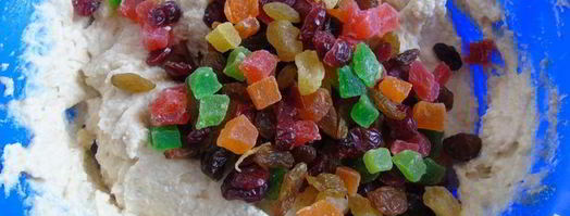 пасха с вяленой клюквой и цукатами. Шаг 5