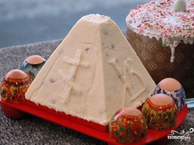 Рецепт пасхи сливочной с финиками