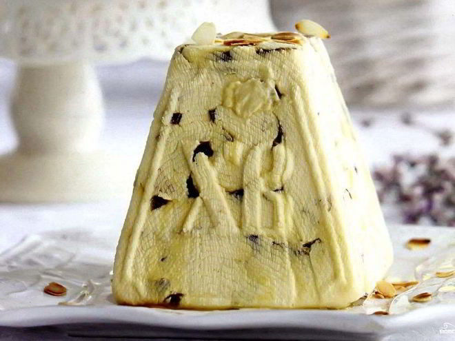 Рецепт пасхи сливочной