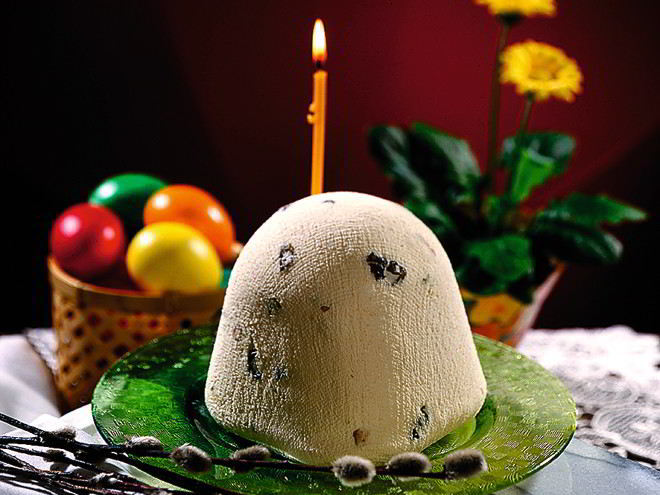 Рецепт пасхи творожной с изюмом