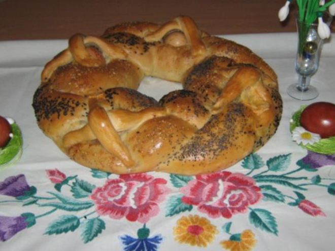 Рецепт пасхальной косы