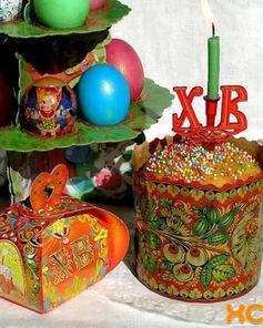 Пасхальная выпечка из кукурузной муки