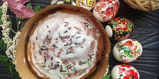 Пасхальный кулич без дрожжей