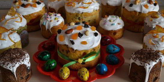 Пасхальный кулич-бриошь