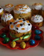 Пасхальный кулич-бриошь