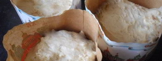 пасхальный кулич и булочки-гнездышки. Шаг 4