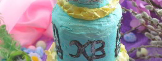 пасхальный кулич храм. Шаг 11