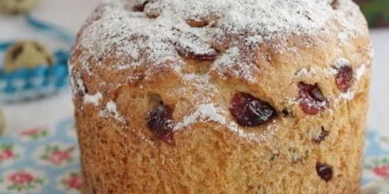 Пасхальный кулич на сметане