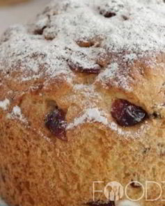 Пасхальный кулич на сметане