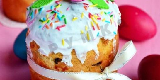 Пасхальный кулич на желтках