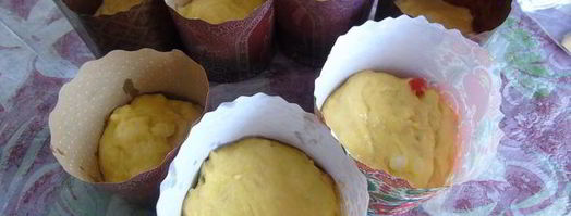 пасхальный кулич с марципаном. Шаг 9