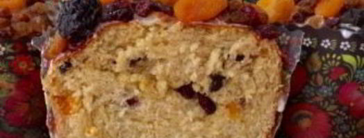 пасхальный кулич с сухофруктами и орехами. Шаг 14