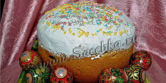 Пасхальный кулич в мультиварке