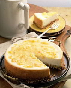 Пасхальный лимонный чизкейк