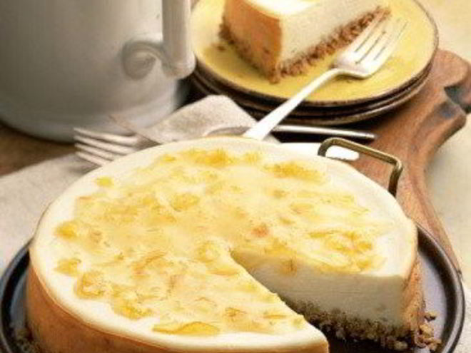 Рецепт пасхального лимонного чизкейка