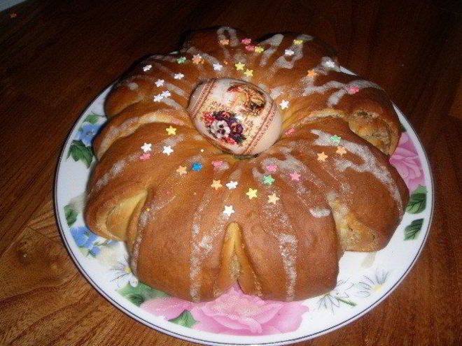 Рецепт пасхального цветка