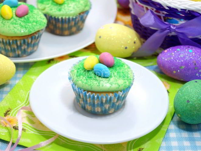 Рецепт пасхальных кексов куличики