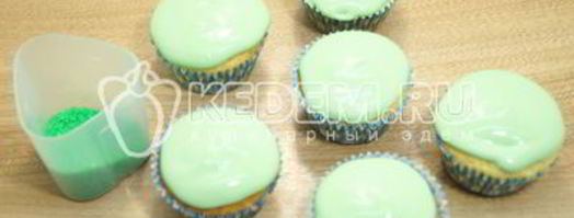 пасхальные кексы куличики. Шаг 11