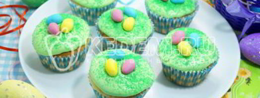 пасхальные кексы куличики. Шаг 15