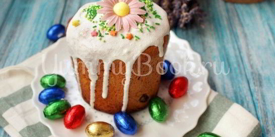 Пасхальные куличи с халвой