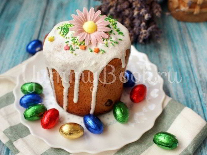 Рецепт пасхальных куличей с халвой