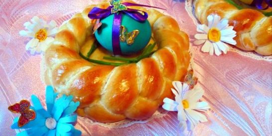 Пасхальные плетенки для яиц