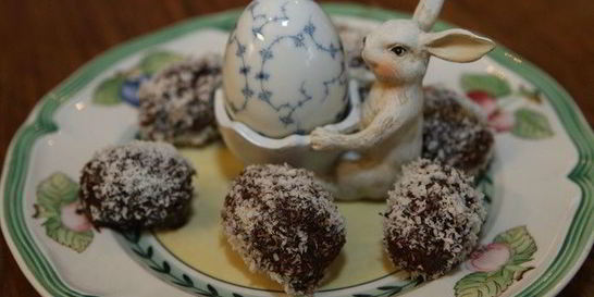 Пасхальные шоколадные яйца