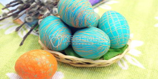 Пасхальные яйца Карандашные